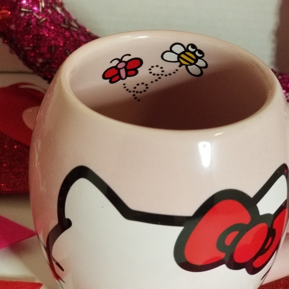 Hello Kitty Pink Coffee Mug 18 oz large - Picture 4 of 9